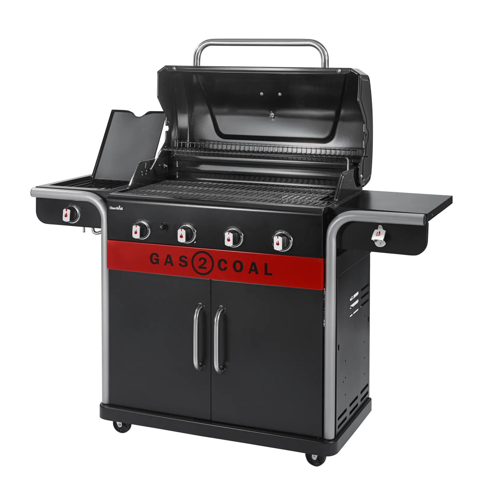Char-Broil Gas2Coal 2.0 440 Euroflex 4 Burner Hybrid Gas BBQ (140926)