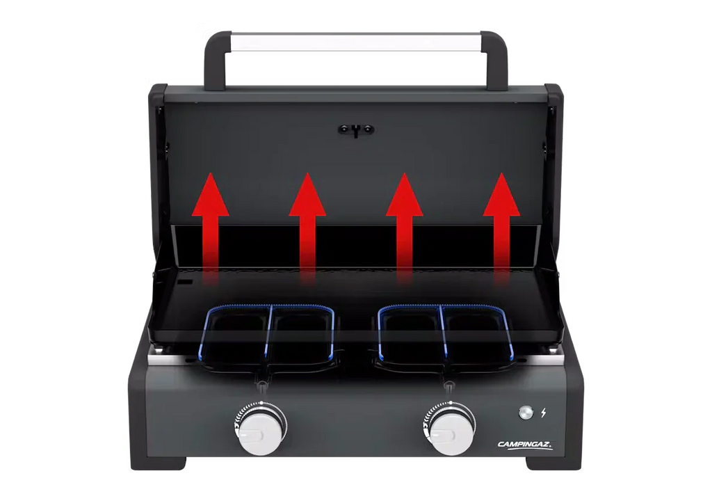 Campingaz Sigma 2 Gas Plancha Griddle with Hood
