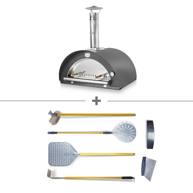 Clementi Original Wood Fired Pizza Oven 80 x 60 Pro Bundle