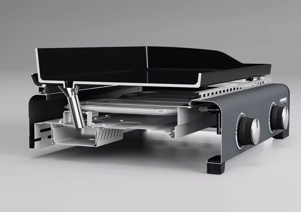 Campingaz Sigma 2 Gas Plancha Griddle with Hood