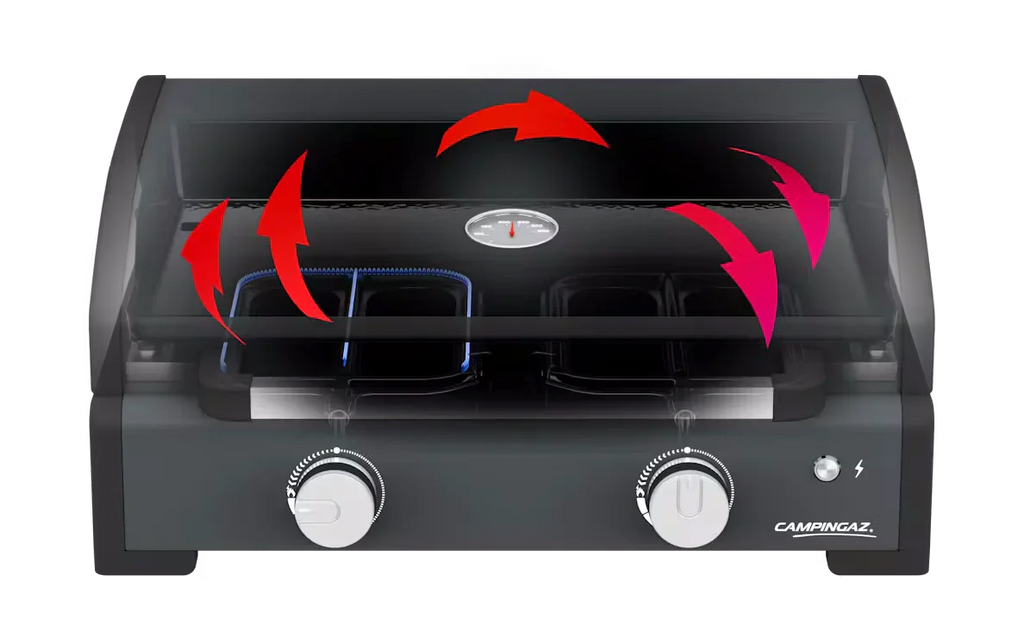 Campingaz Sigma 2 Gas Plancha Griddle with Hood
