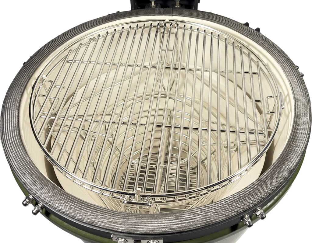 Kama Gear Off Black V2 Kamado Ceramic BBQ