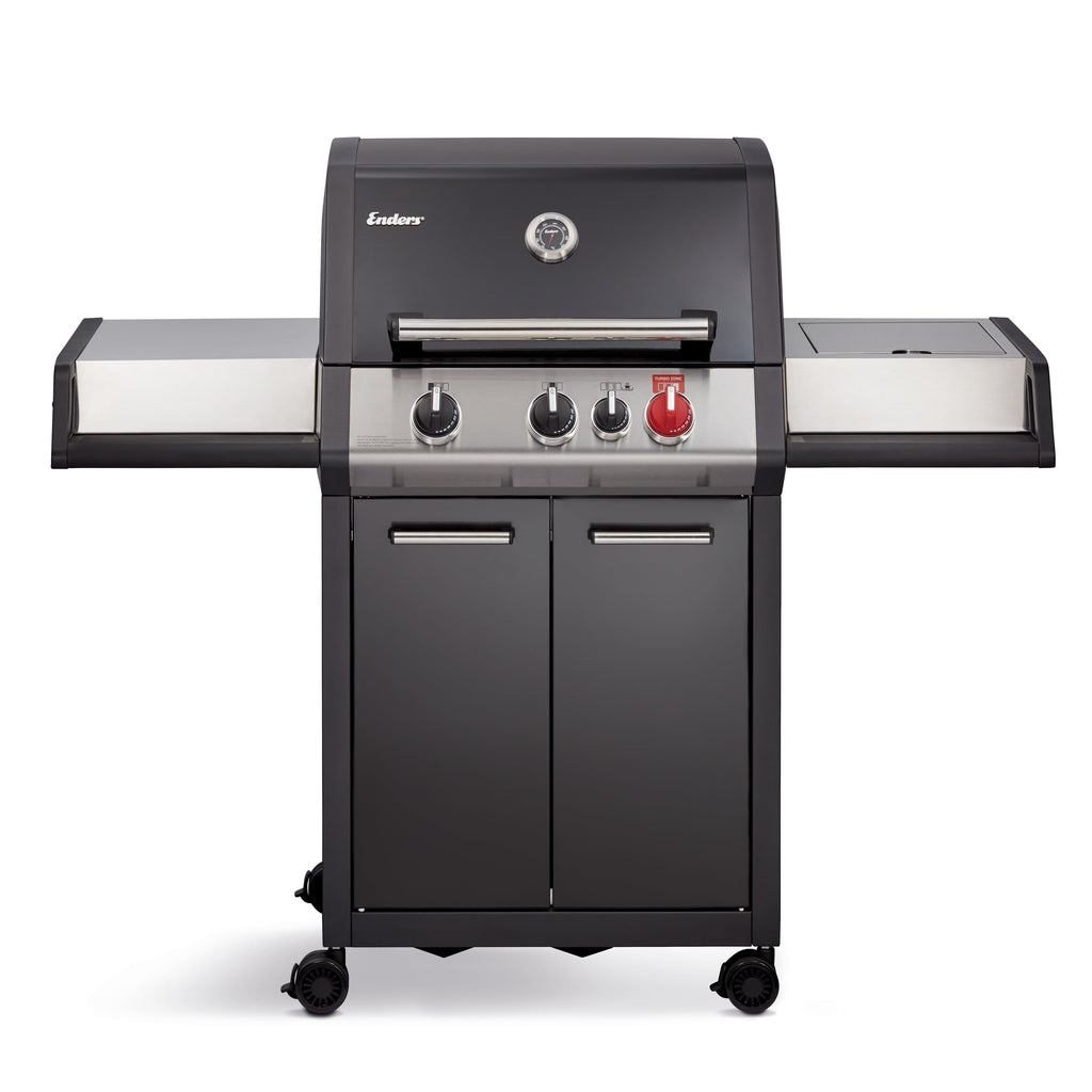 Enders Monroe Pro Black 3 K Turbo Gas BBQ