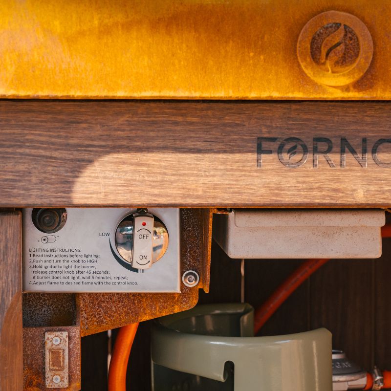 Adezz Forno Seare Halo Piezo Gas Plancha Grill