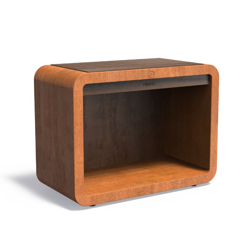 Adezz Forno Outdoor Kitchen Station Corten Steel