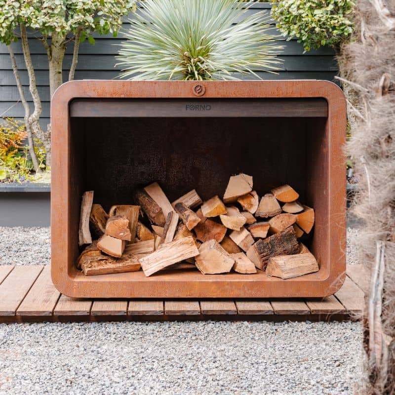 Adezz Forno Outdoor Kitchen Station Corten Steel