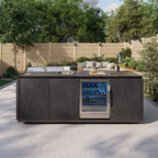 Buschbeck Derby Outdoor Kitchen Island Grey