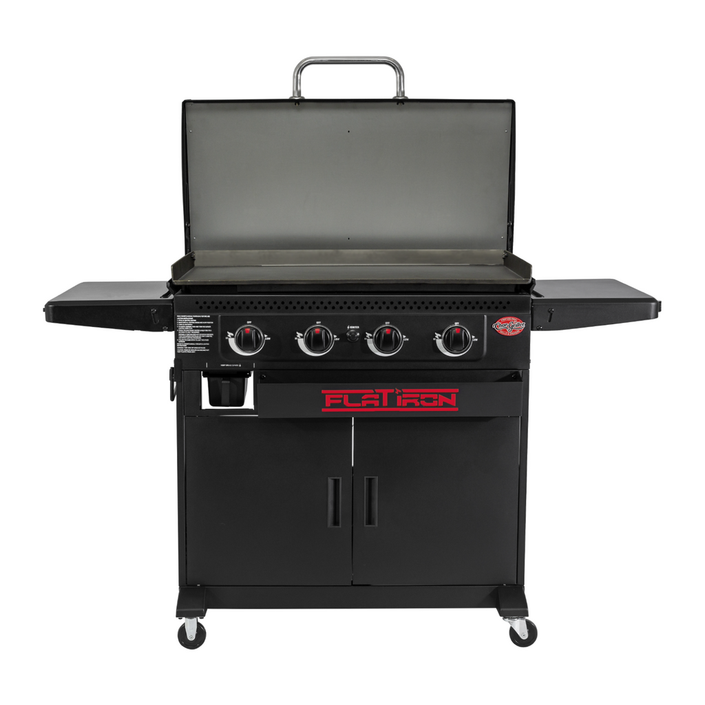 Char-Griller 4 Burner Flat Iron Premium Gas Griddle