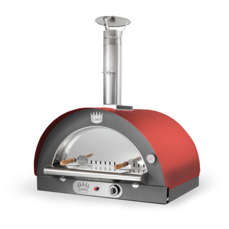 Clementi Original Dual Fuel Pizza Oven 80 x 60 Pro Bundle