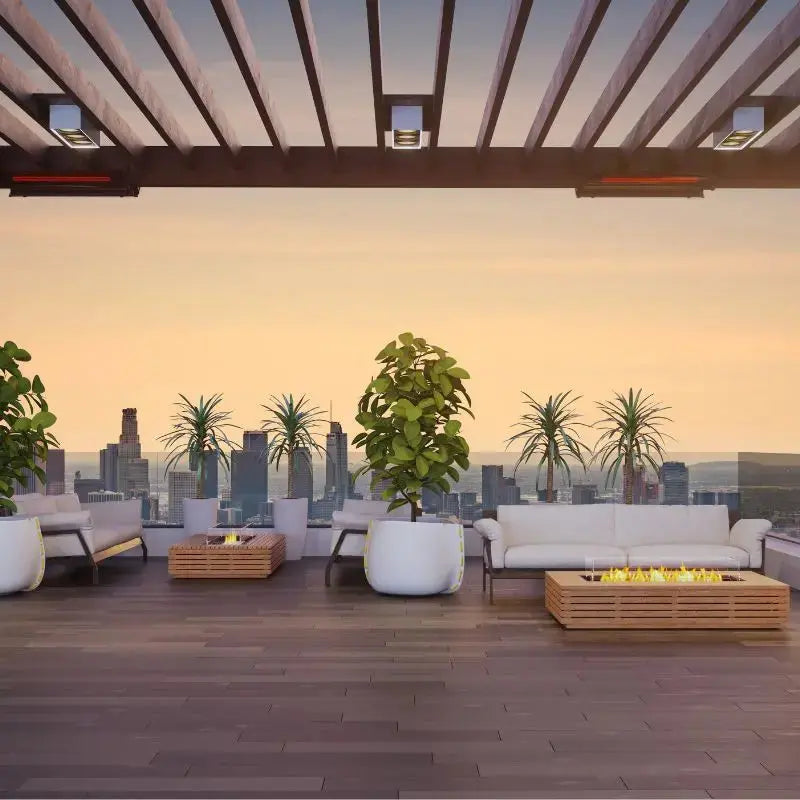 EcoSmart Fire Wharf 65 Bioethanol Fire Table