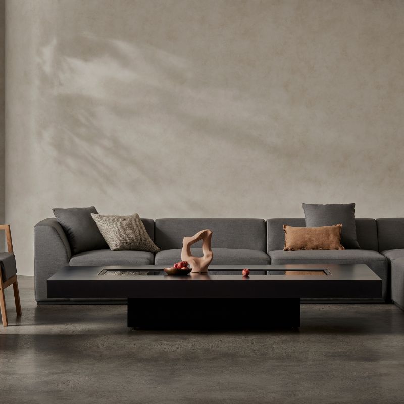 EcoSmart Fire Gin 90 (Low) Bioethanol Fire Pit Table