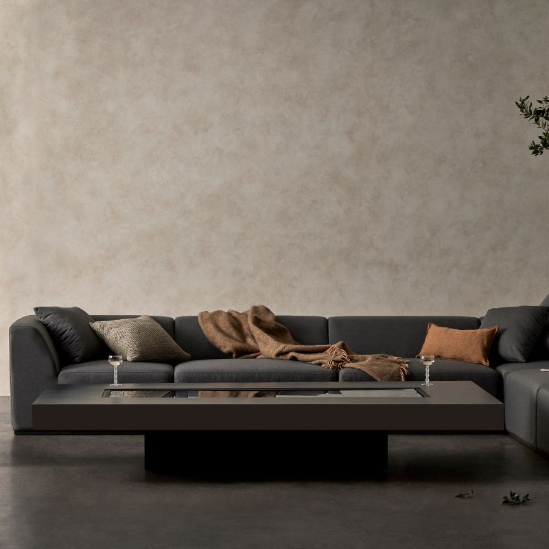 EcoSmart Fire Gin 90 (Low) Bioethanol Fire Pit Table