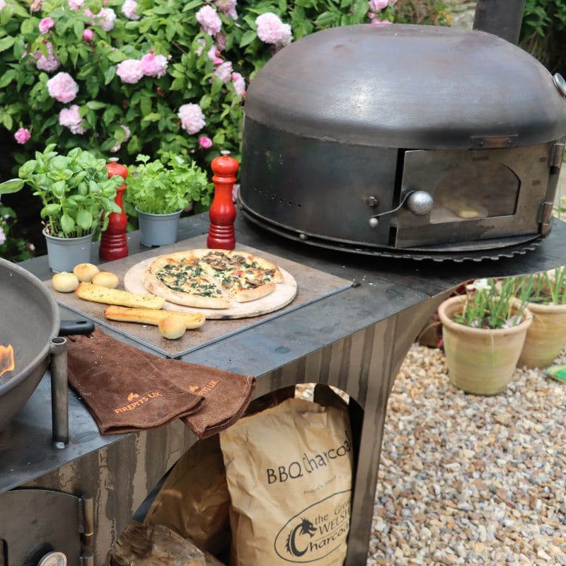Firepits UK Complete Outdoor Kitchen with Dome Oven