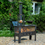 Firepits UK Large Outdoor Wood Burner BBQ