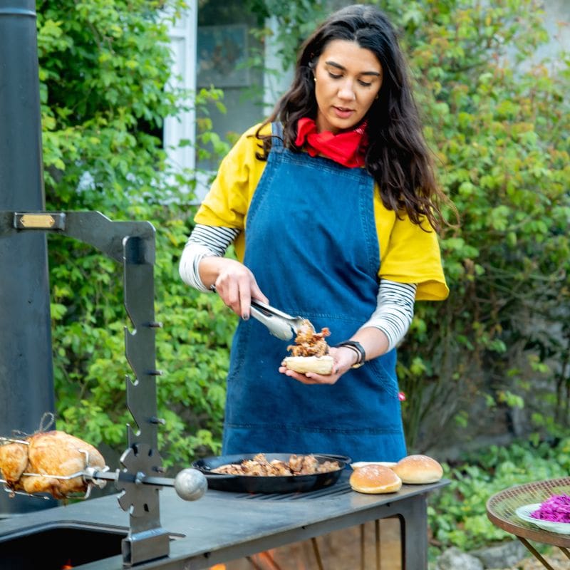 Firepits UK Large Outdoor Wood Burner BBQ