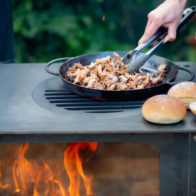 Firepits UK Large Outdoor Wood Burner BBQ