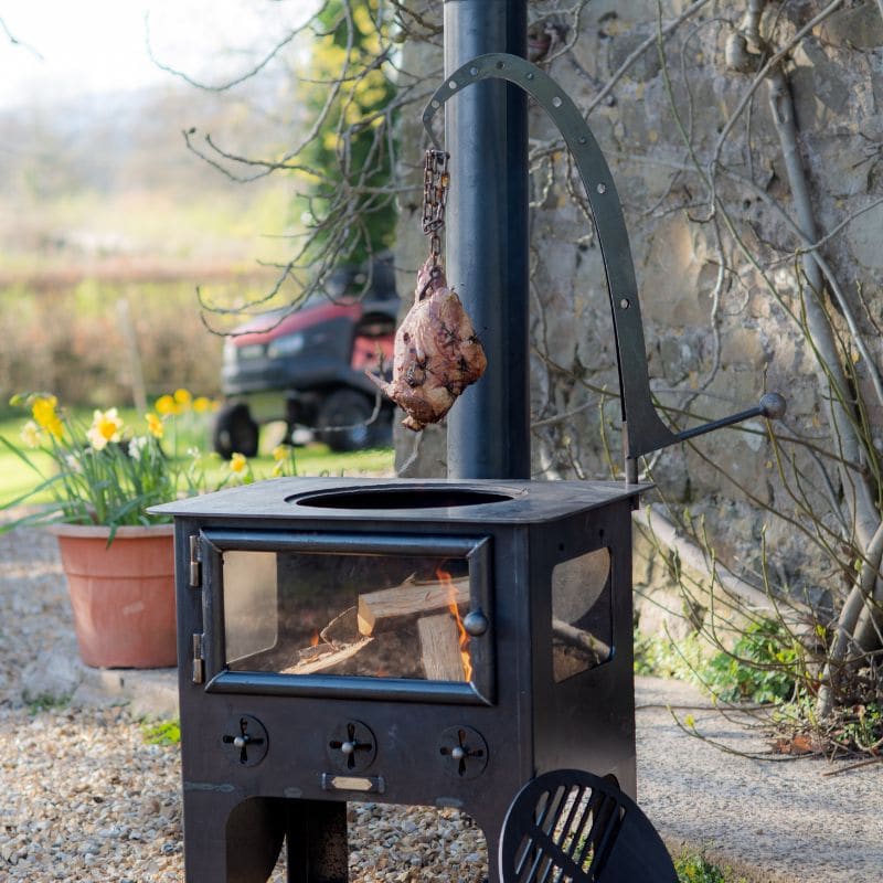 Firepits UK Medium Outdoor Wood Burner BBQ