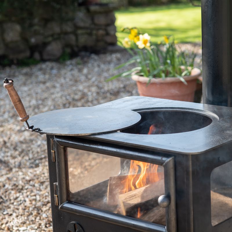 Firepits UK Medium Outdoor Wood Burner BBQ