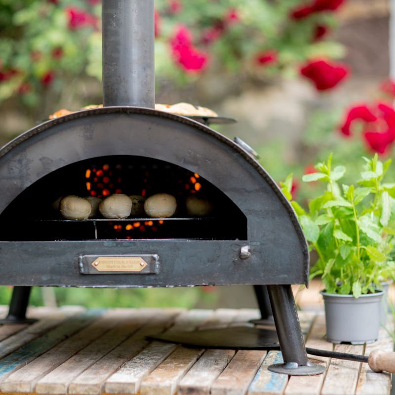 Firepits UK Table Top Pizza Oven with Turntable