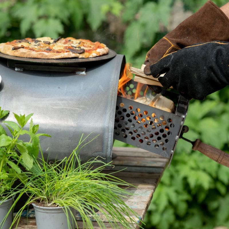 Firepits UK Table Top Pizza Oven with Turntable