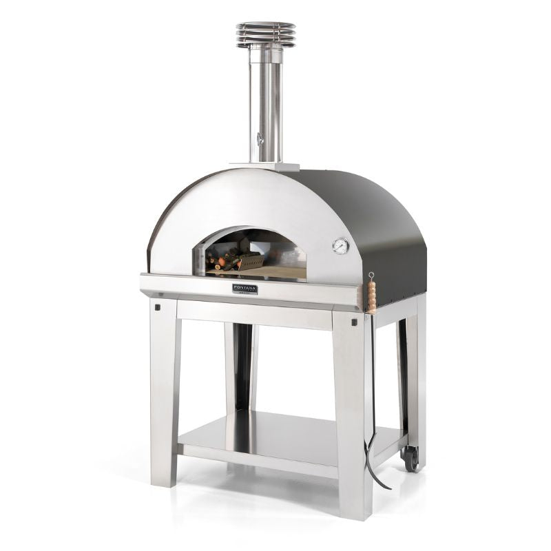 Fontana Mangiafuoco Wood Fired Pizza Oven With Trolley