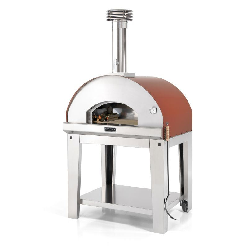 Fontana Mangiafuoco Wood Fired Pizza Oven With Trolley