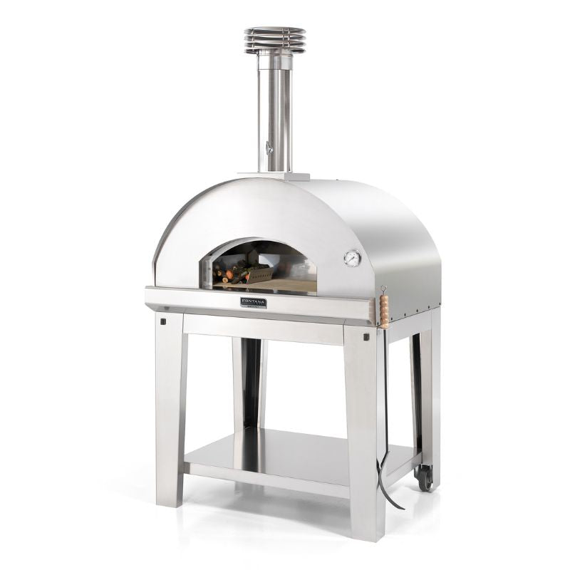 Fontana Mangiafuoco Wood Fired Pizza Oven With Trolley