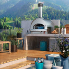 Fontana Margherita Wood Fired Pizza Oven With Trolley