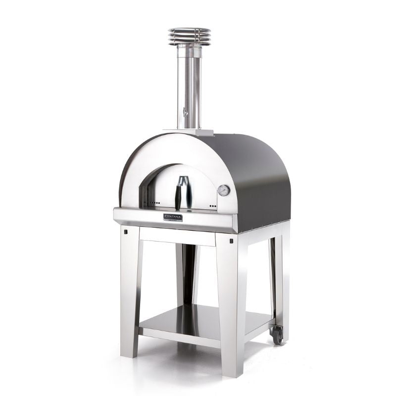 Fontana Margherita Wood Fired Pizza Oven With Trolley