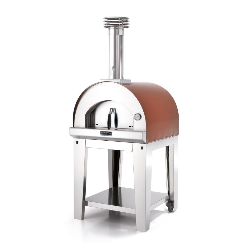 Fontana Margherita Wood Fired Pizza Oven With Trolley