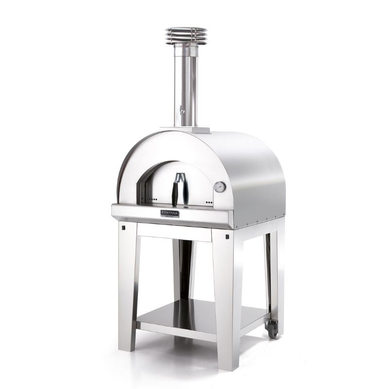 Fontana Margherita Wood Fired Pizza Oven With Trolley