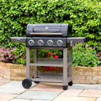 Grillstream Carbon 4 Burner Hybrid Gas BBQ