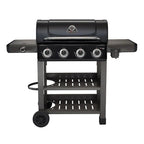 Grillstream Carbon 4 Burner Hybrid Gas BBQ