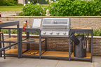Grillstream Sanctuary Outdoor Kitchen 4 Burner Hybrid with Ceramic Side Burner