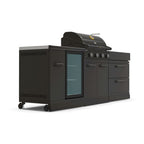 GRLLR Outdoor Kitchen - G4S 4 Burner BBQ, Fridge and Sink