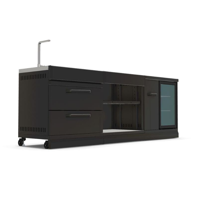 GRLLR Outdoor Kitchen - Fridge, Sink and Expansion Unit