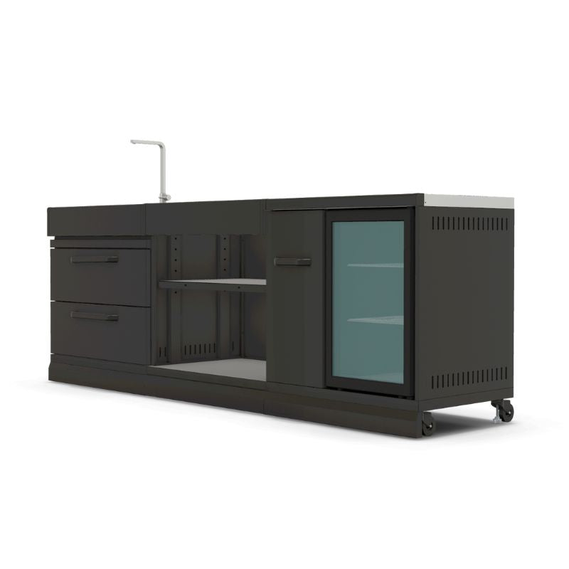 GRLLR Outdoor Kitchen - Fridge, Sink and Expansion Unit