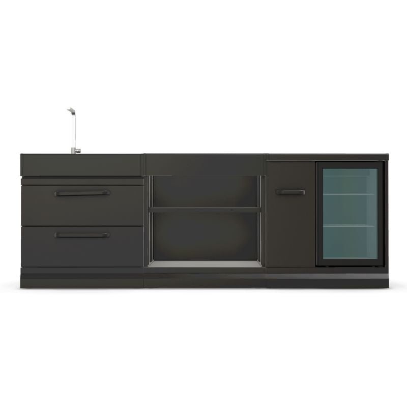 GRLLR Outdoor Kitchen - Fridge, Sink and Expansion Unit