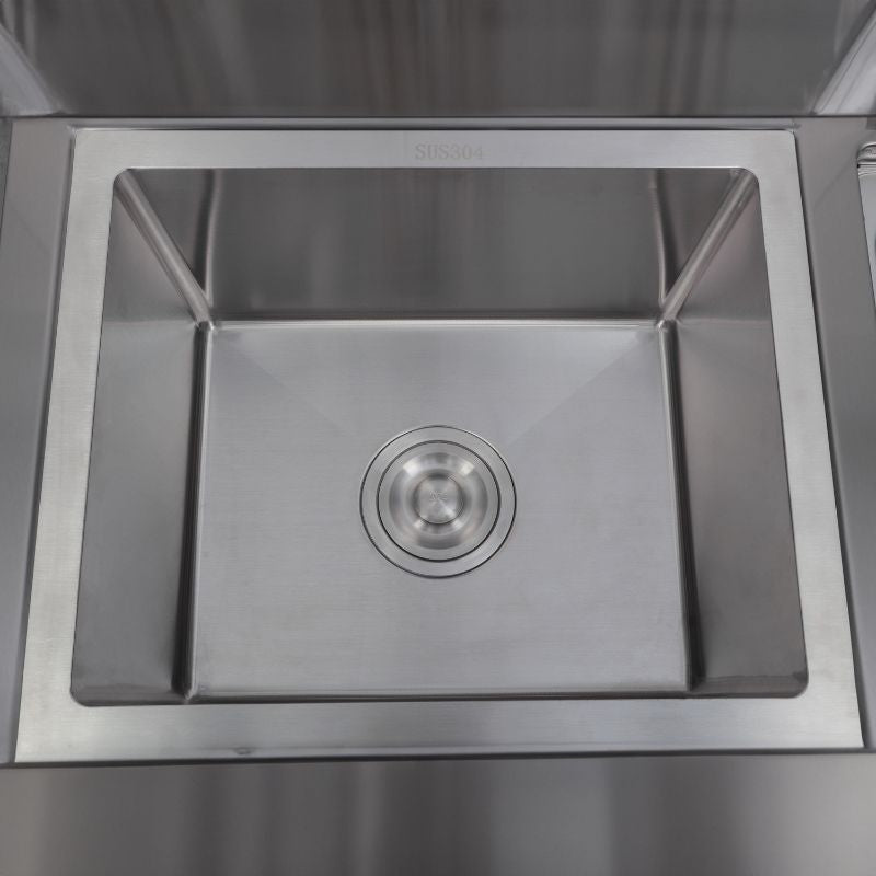 GRLLR Outdoor Kitchen - Kamado Station, Stove, Fridge and Sink