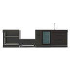 GRLLR Outdoor Kitchen - Kamado Station, Fridge, Sink & Expansion Unit