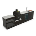 GRLLR Outdoor Kitchen - Kamado Station, Fridge, Sink & Expansion Unit