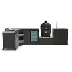 GRLLR Outdoor Kitchen - Kamado Station, Stove, Fridge and Sink