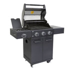 GRLLR Outdoor Kitchen - G3S 3 Burner BBQ, Fridge and Sink