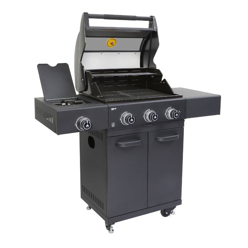 GRLLR Outdoor Kitchen - G3S 3 Burner BBQ, Fridge and Sink