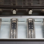 GRLLR Outdoor Kitchen - G4S 4 Burner BBQ, Fridge and Storage Unit