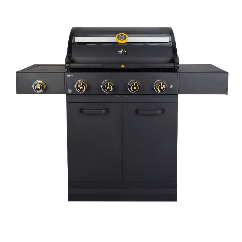 GRLLR Prime G4S 4 Burner Gas Barbecue with Side Burner