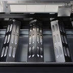 GRLLR Outdoor Kitchen - G5S 5 Burner BBQ, Fridge and Sink