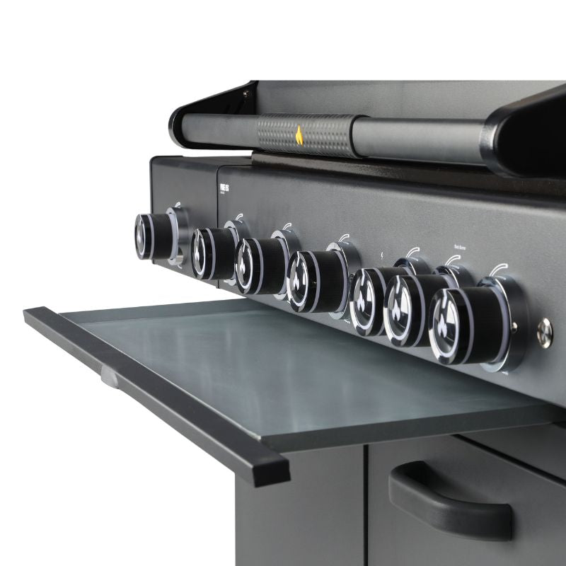 GRLLR Outdoor Kitchen - G5S 5 Burner BBQ, Fridge and Sink