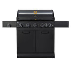 GRLLR Outdoor Kitchen - G5S 5 Burner BBQ, Stove, Sink, Fridge & Kamado Unit