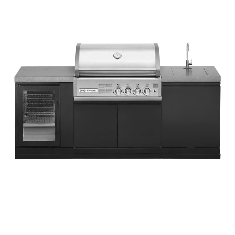 GrandPro 215 Crossray 4 Burner Outdoor Kitchen